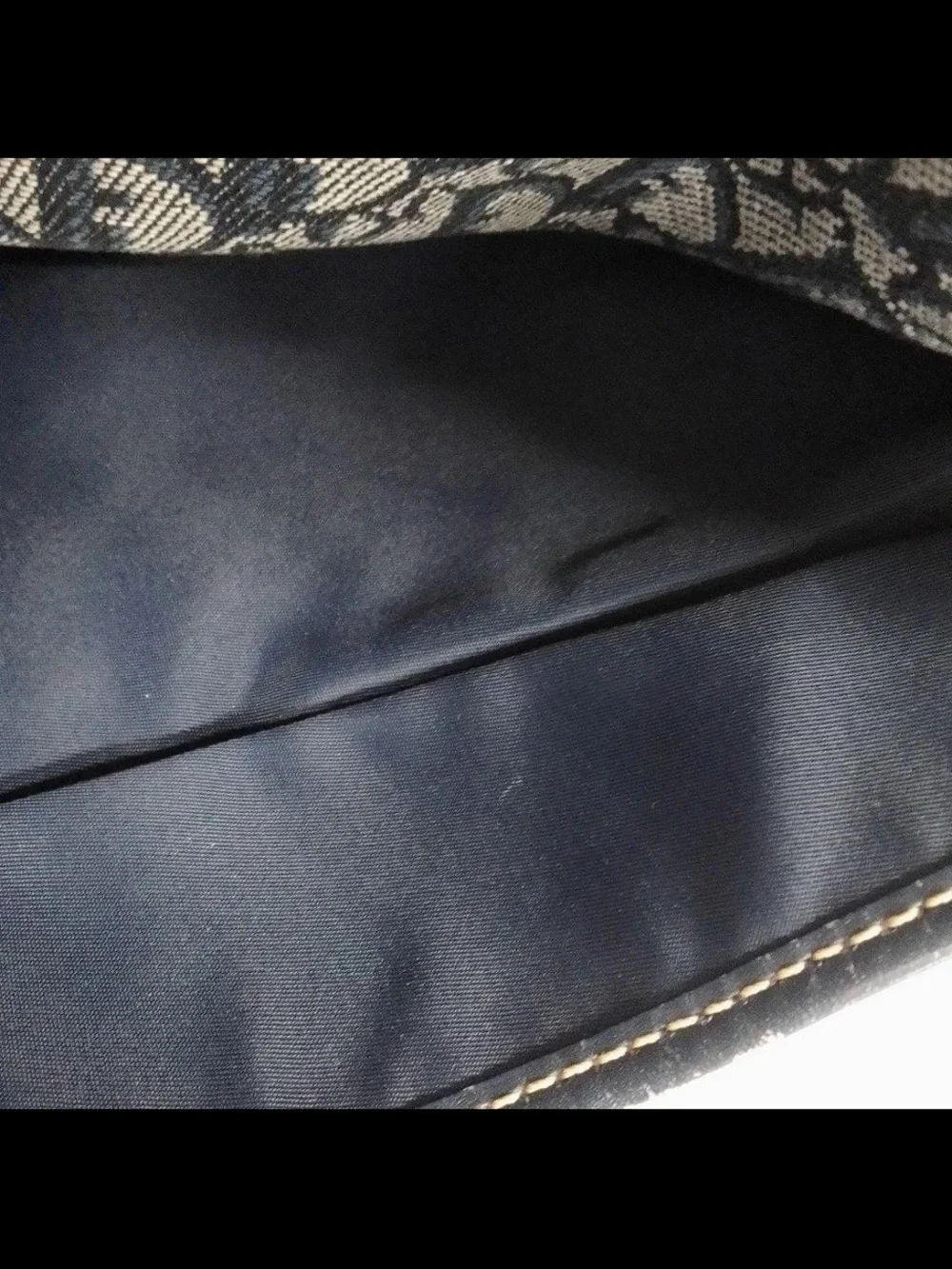 Dior Brown Monogram Canvas Tote with Long Straps